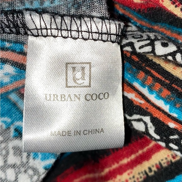 Urban CoCo Women’s Long Stretchy High Waist A-Line Flared Skirt Size Large - Picture 4 of 6